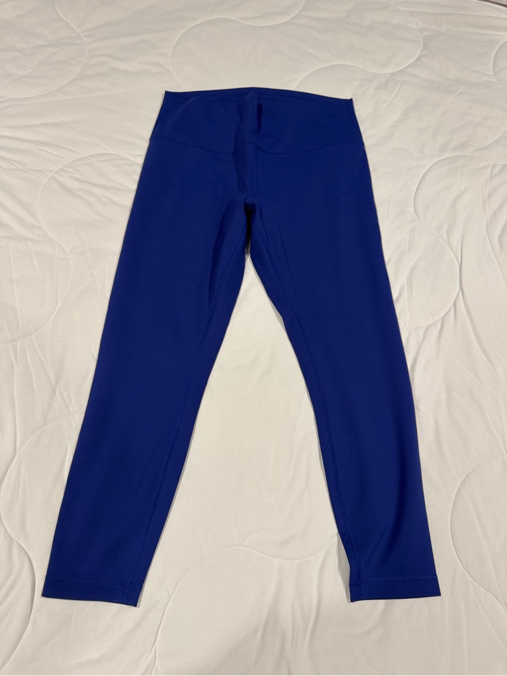 Lululemon Wunder Train in Deep Sea Blue 25 inch-Like New
